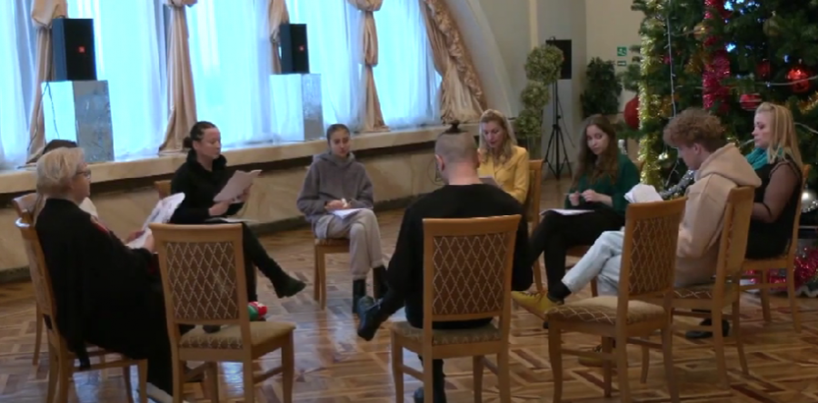 Читка пьесы Любофф Бальзаминова